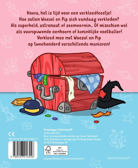 Woezel et pip book s'habillent ensemble