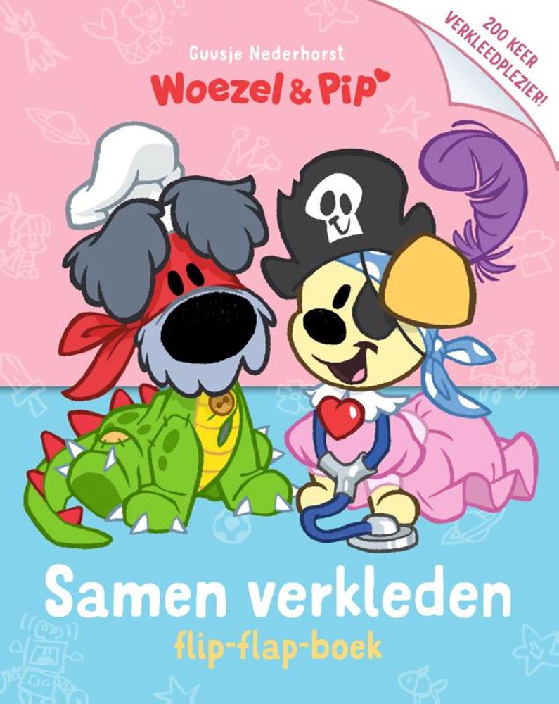 Woezel et pip book s'habillent ensemble
