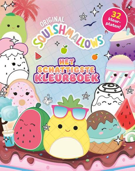 Le livre de coloriage officiel des Squishmallows