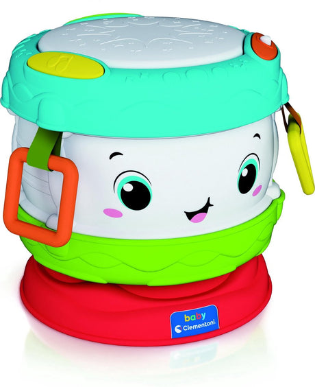 Clementoni baby - tambour d'activité bébé, centre d'activités, 10-36 mois - 17409