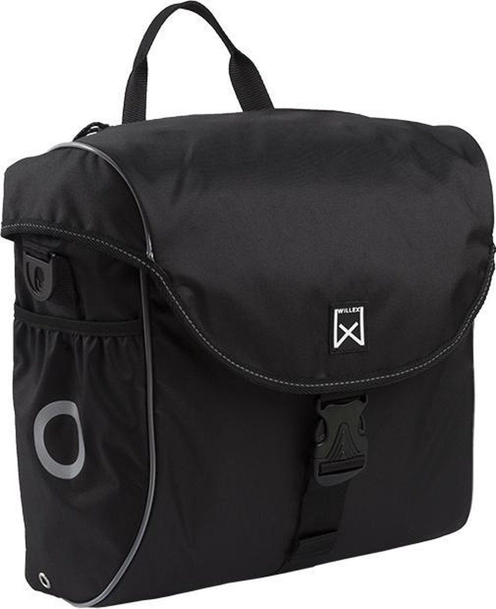 Willex - sac simple 300 - noir argent - léger - xl 19 litres