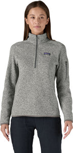 Patagonia better pull 1 4 zip polaire pull femme