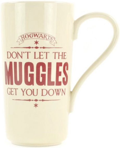 Fans de pyramide Harry Potter - mug latte - moldus
