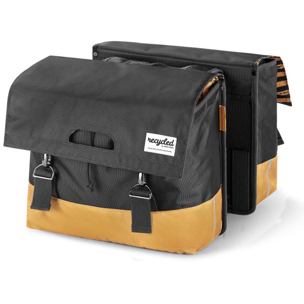 Sacoche de vélo double Urban Proof - noir jaune - 40L