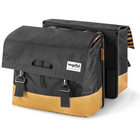 Sacoche de vélo double Urban Proof - noir jaune - 40L