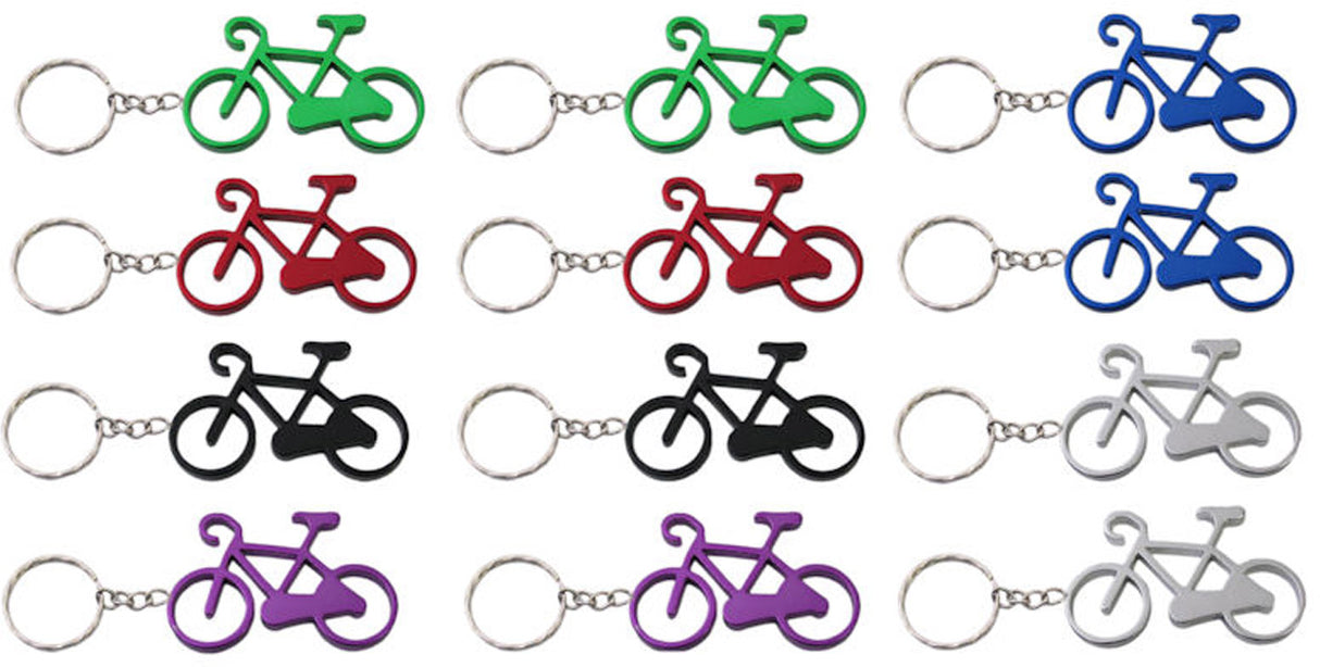 Mighty Key Ring Bicycle de aluminio (12 piezas)