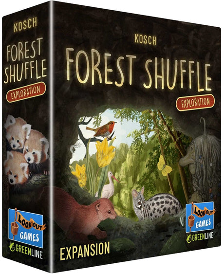 Wancelot lookout games extension d'exploration forestière shuffle - avec 55 cartes