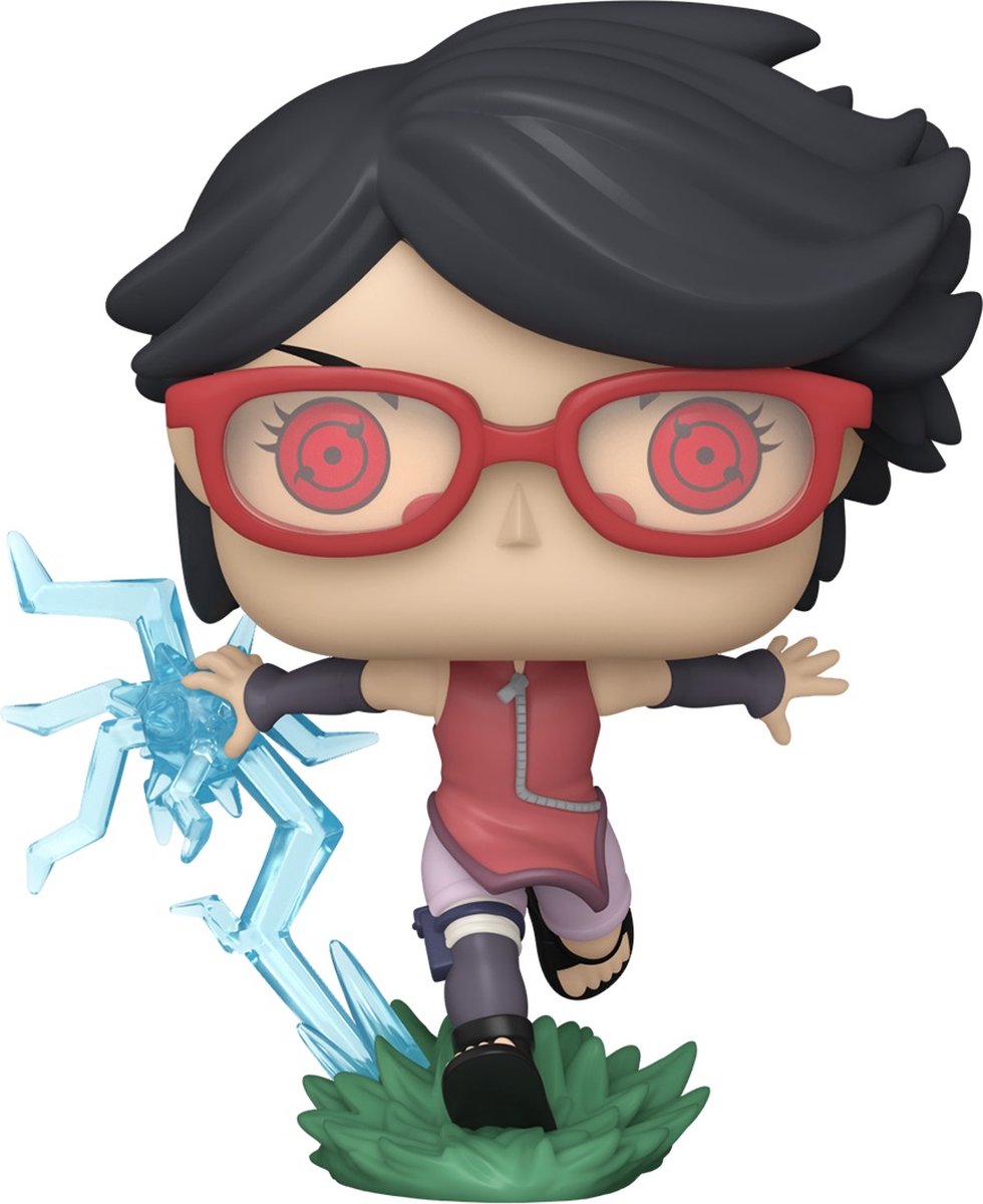 Animation Funko pop : boruto s3 - sarada avec Sharingan - pop #1358