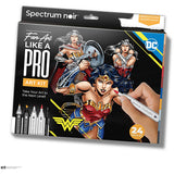 Creativ Company HobbySet Illustration Comic Book Heroes Wonder Woman Color Set