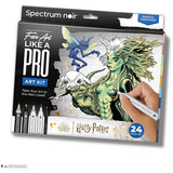 Creativ company hobby set illustration, harry potter : créatures magiques, différentes couleurs, 1 boîte
