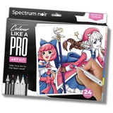 Creativ company hobby set illustration, jeunes filles célestes, différentes couleurs, 1 boîte