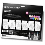 Creativ company hobby set illustration, jeunes filles célestes, différentes couleurs, 1 boîte