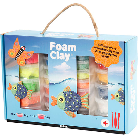 Argile mousse https : www.cchobby.nl foam-clayr-cadeaudoos-varie-colours-1-set