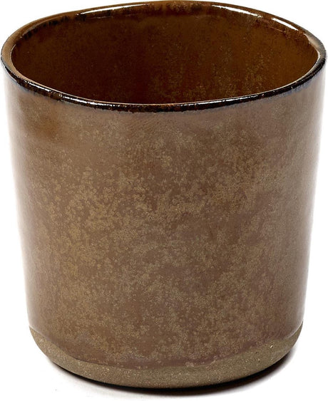 Serax - table merci la nouvelle - tête - brun ocre - 7 ø - 8 pièces