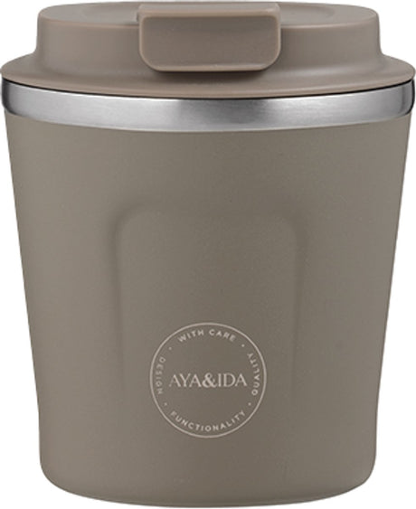 Aya ida aya ida - cup2go - tasse à café - café à emporter - tasse de voyage - à emporter avec soi - 240ml - bois flotté nouveau