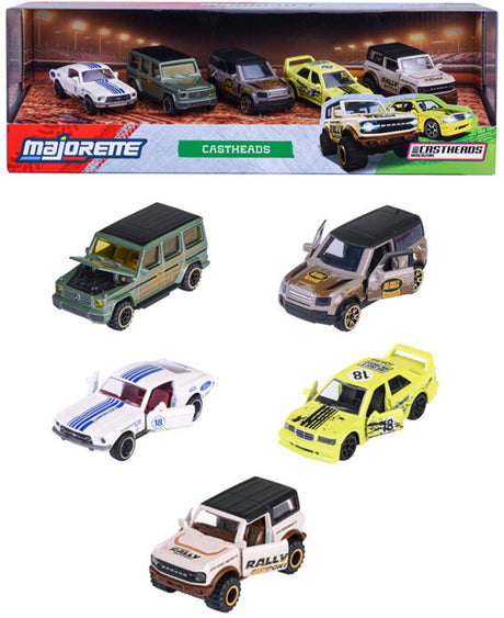 Têtes moulées majorette coffret cadeau 5 pièces 0 12