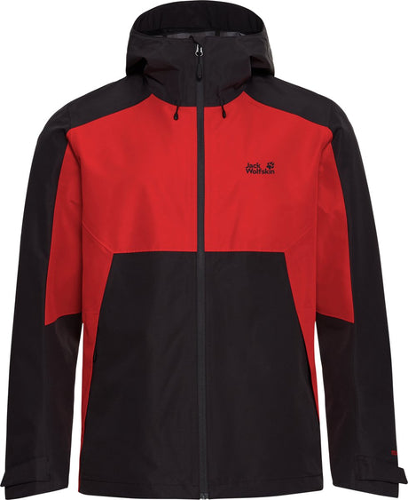 Jack wolfskin wildbound 2l jkt m veste outdoor homme - rouge sirène