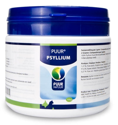 Chien psyllium de nature pure et chat