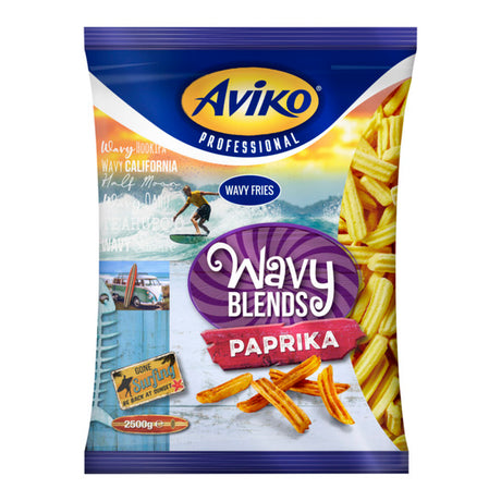 Aviko mélanges de poivrons ondulés (4x 2,5 kg)