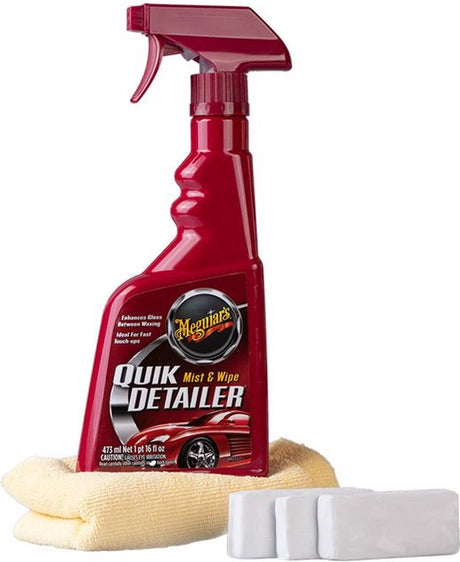 Kit d'argile à surface lisse Meguiar's - nettoyage de la peinture de voiture - élimination de la résine d'arbre de la voiture