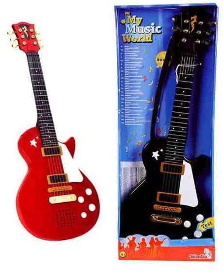 Simba rockgitar, noir