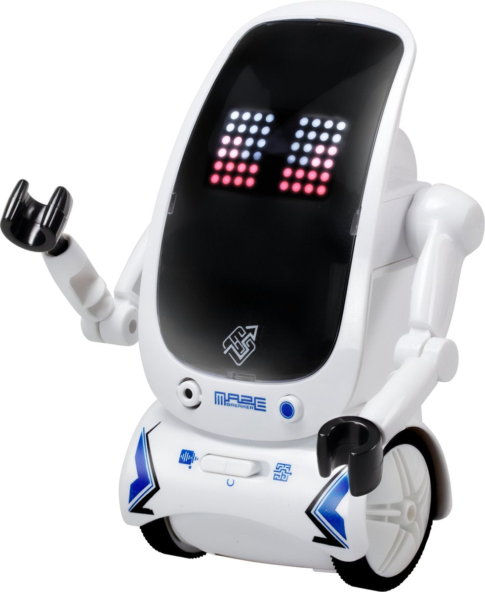 Silverlit robot maze breaker 2 - robot jouet - visage LED - fonction d'enregistrement