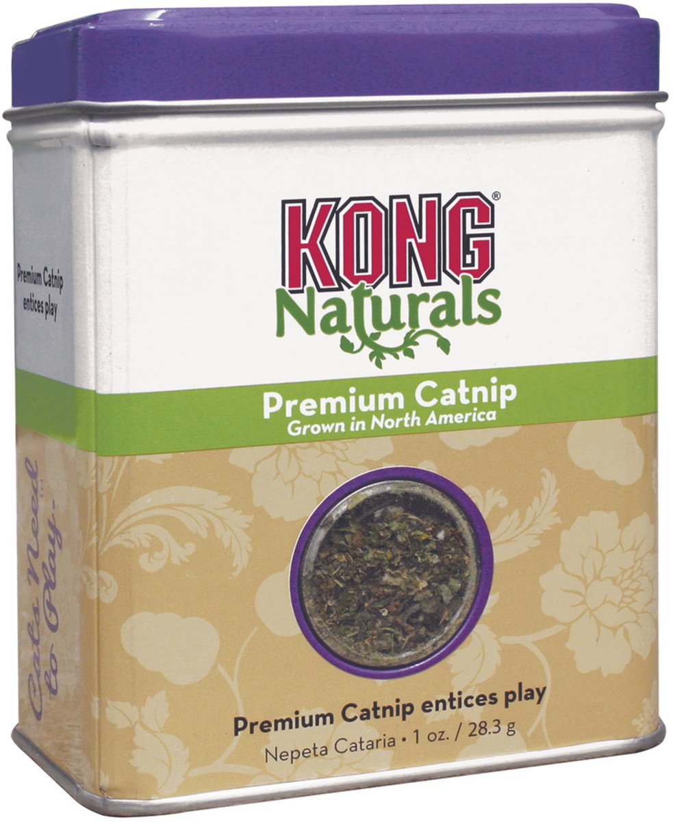 Herbe à chat Kong naturals – herbe à chat – recharge – jouets pour chat – 28,3 g