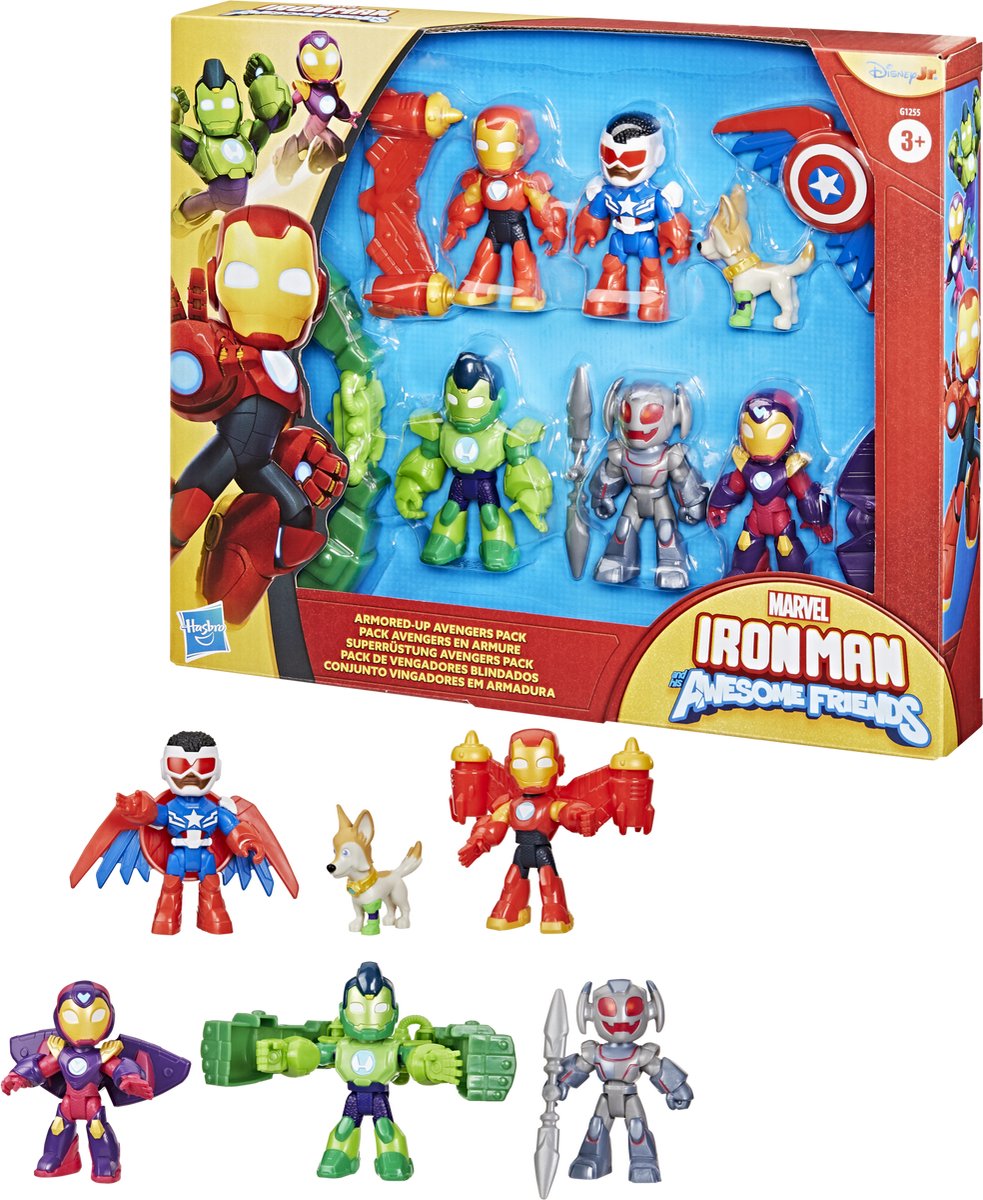 Pack blindé des amis Ironman de Marvel Avengers
