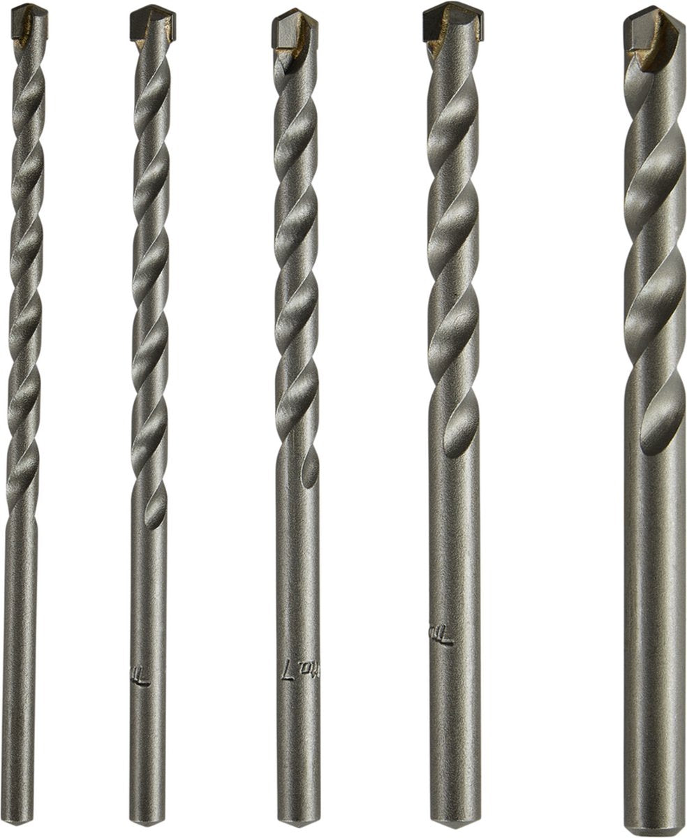 Makita jeu de forets à maçonnerie 5 pièces 5 6 7 8 10mm - d-20719