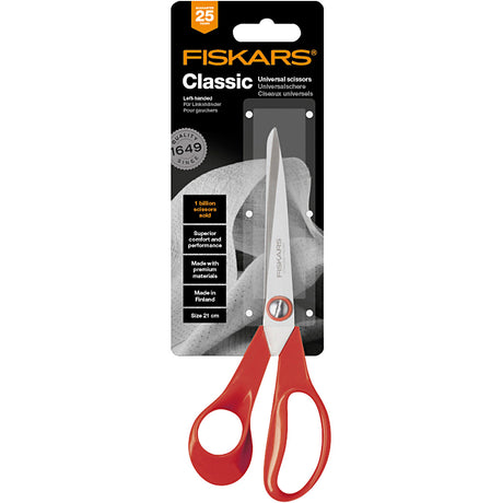 Fiskars https : www.cchobby.nl -classic-universal-scissors-l-21-cm-left-handed-1-piece