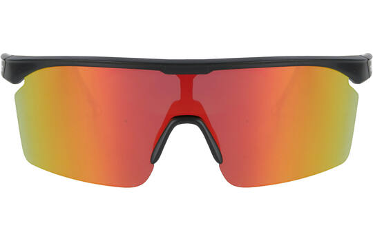 Trivio - lunettes de cyclisme noa noir revo rouge avec lentille extra transparente