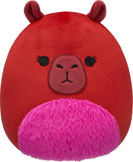 Squishmallows - marcia - capybara marron avec ventre flou 19cm
