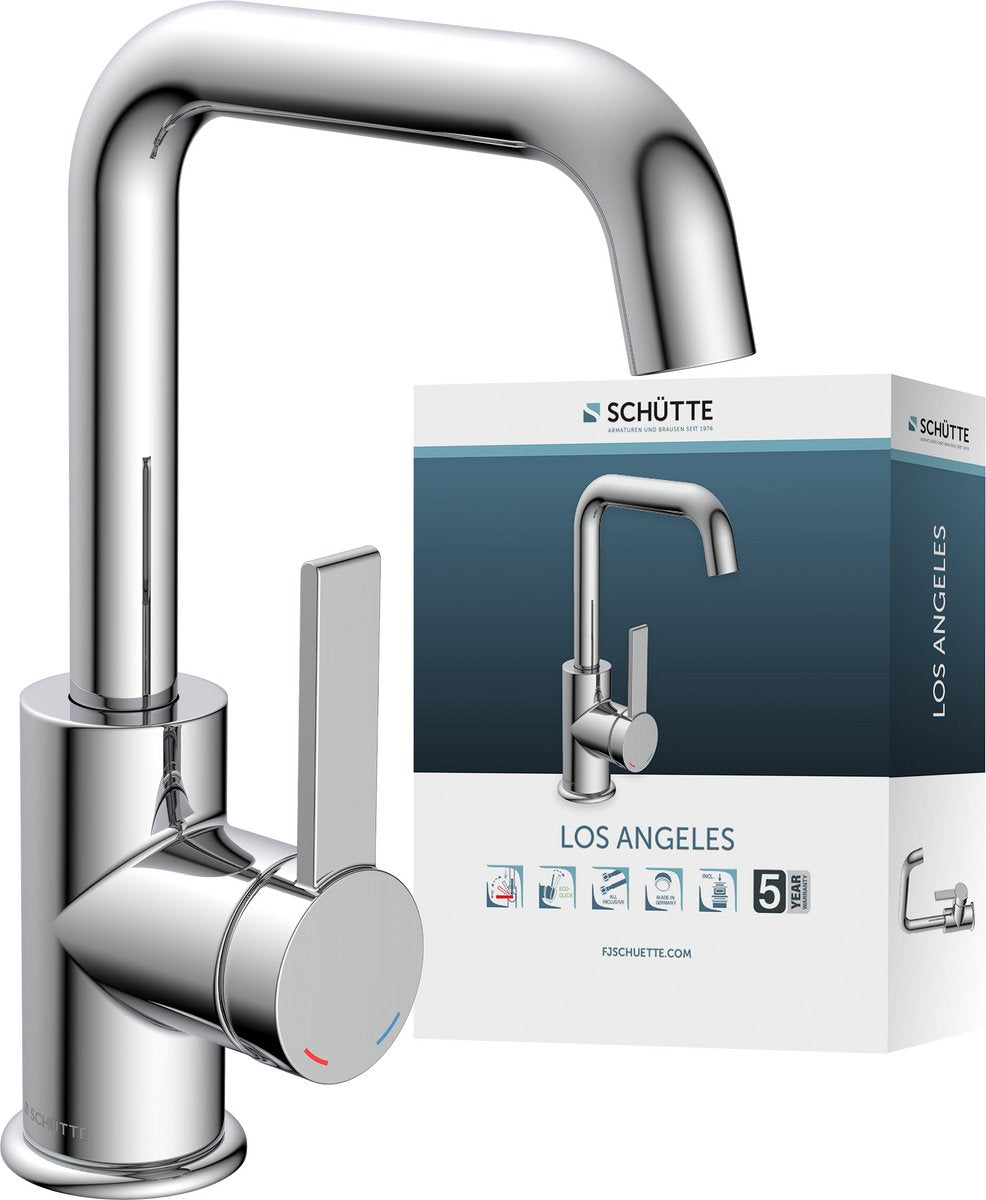 Schütte los angeles robinet de lavabo - mitigeur - chrome