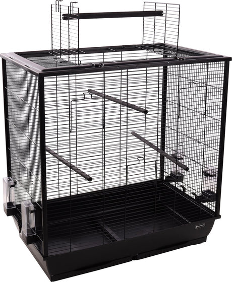 Cage à perruche Flamingo gru noir
