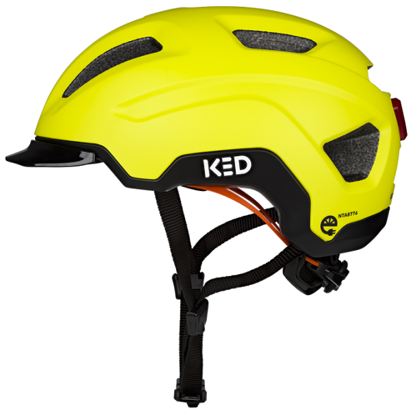 Ked casque de vélo Pedalon m (56-59cm) - jaune mat