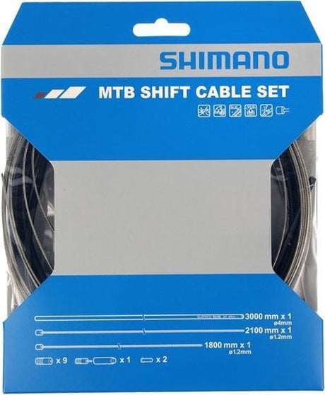 Shimano ot-sp41 jeu de câbles de changement de vitesse vtt en acier inoxydable