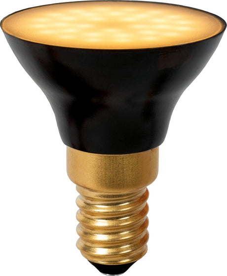 Lucide g45 - lampe led - ø 4,3 cm - led 3 stepdim - e14 - 1x5w 2700k - noir