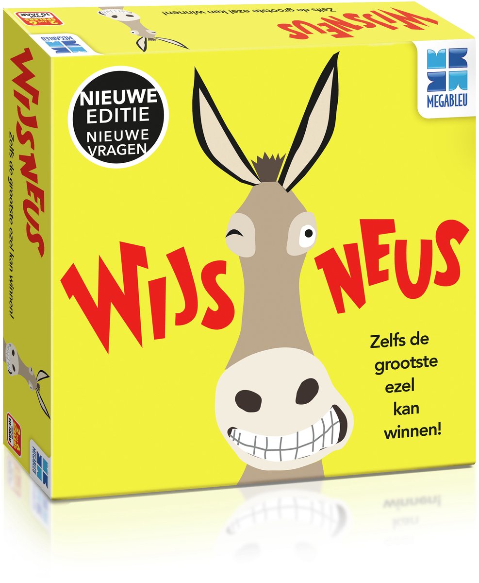 Megableu le sage - le jeu de quiz rigolo pour toute la famille - jeu de société à partir de 12 ans - 2 à 6 joueurs - jeu de société avec astuces