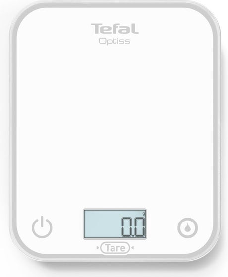 Tefal optiss bc50u0 - balance de cuisine numérique - blanc - compacte - max. 5 kg - balance de précision