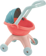 Poussette de poupée Ecoiffier pastel