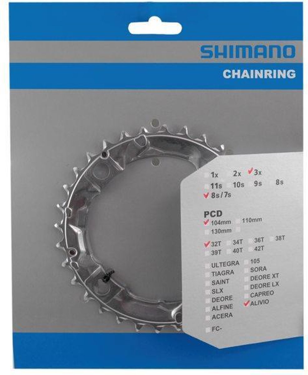 Himano Chain Top Alivio Y1GM98020 104 mm FCM415 ZLV 32T