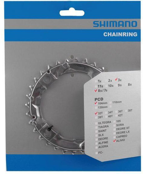 Himano Chain Top Alivio Y1GM98020 104 mm FCM415 ZLV 32T