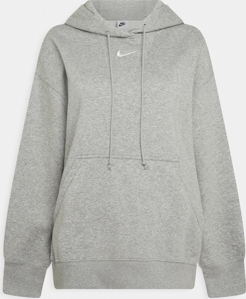 Nike w nsw phnx flc os po sweat à capuche de sport pour femme - gris - taille XL