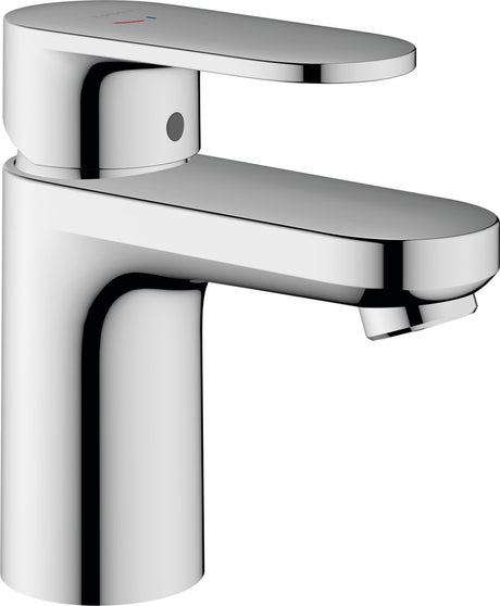 Mélange de vernis Hansgrohe - mitigeur de lavabo - commande à levier unique - démarrage à froid, économie d'énergie - sans vidage - taille 70 mm - chrome