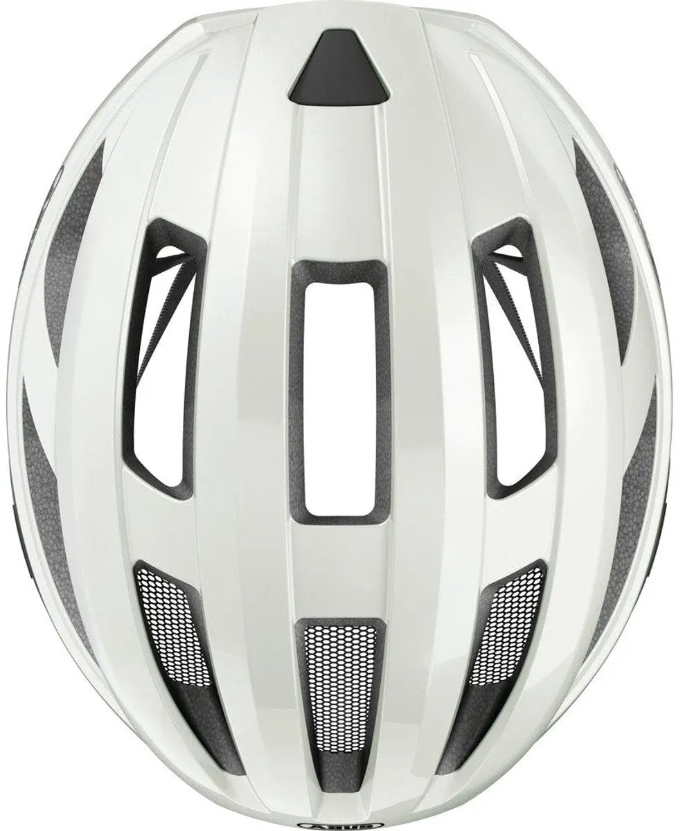 ABUS CASHET MACATGOUD MIPS PEARL WHITE M 52-58CM