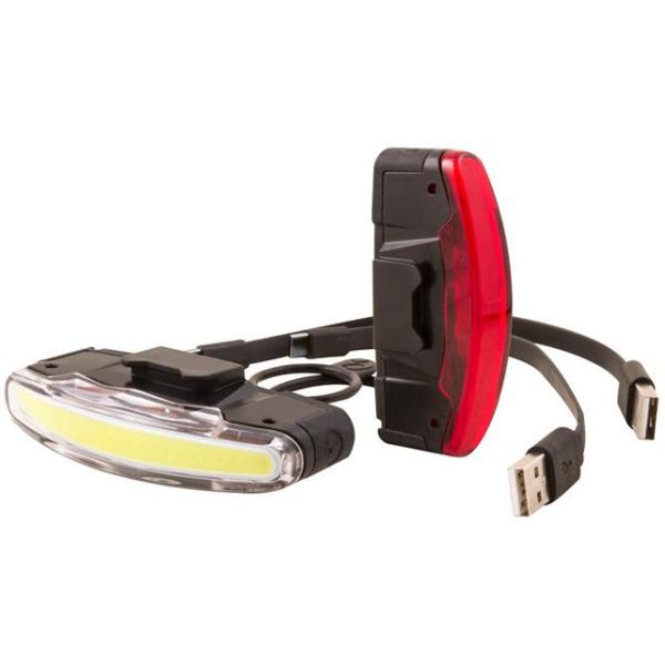 Spanninga ensemble d'éclairage arco xb rechargeable usb-c