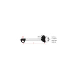 Support de cadre Pro-user 30 mm verrouillable court diamant i