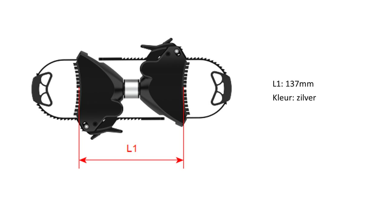 Support de cadre Pro-user Diamond TG verrouillable pour 3ème vélo