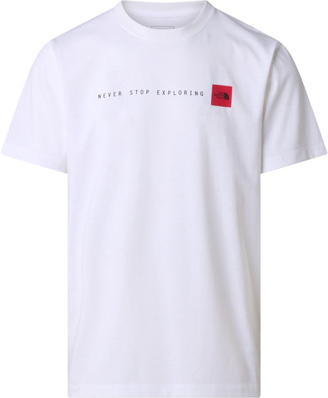 Chemise outdoor homme m nse reg ss tee-graphic The North Face - blanc tnf
