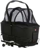 Trixie panier à vélo porte-bagages large noir